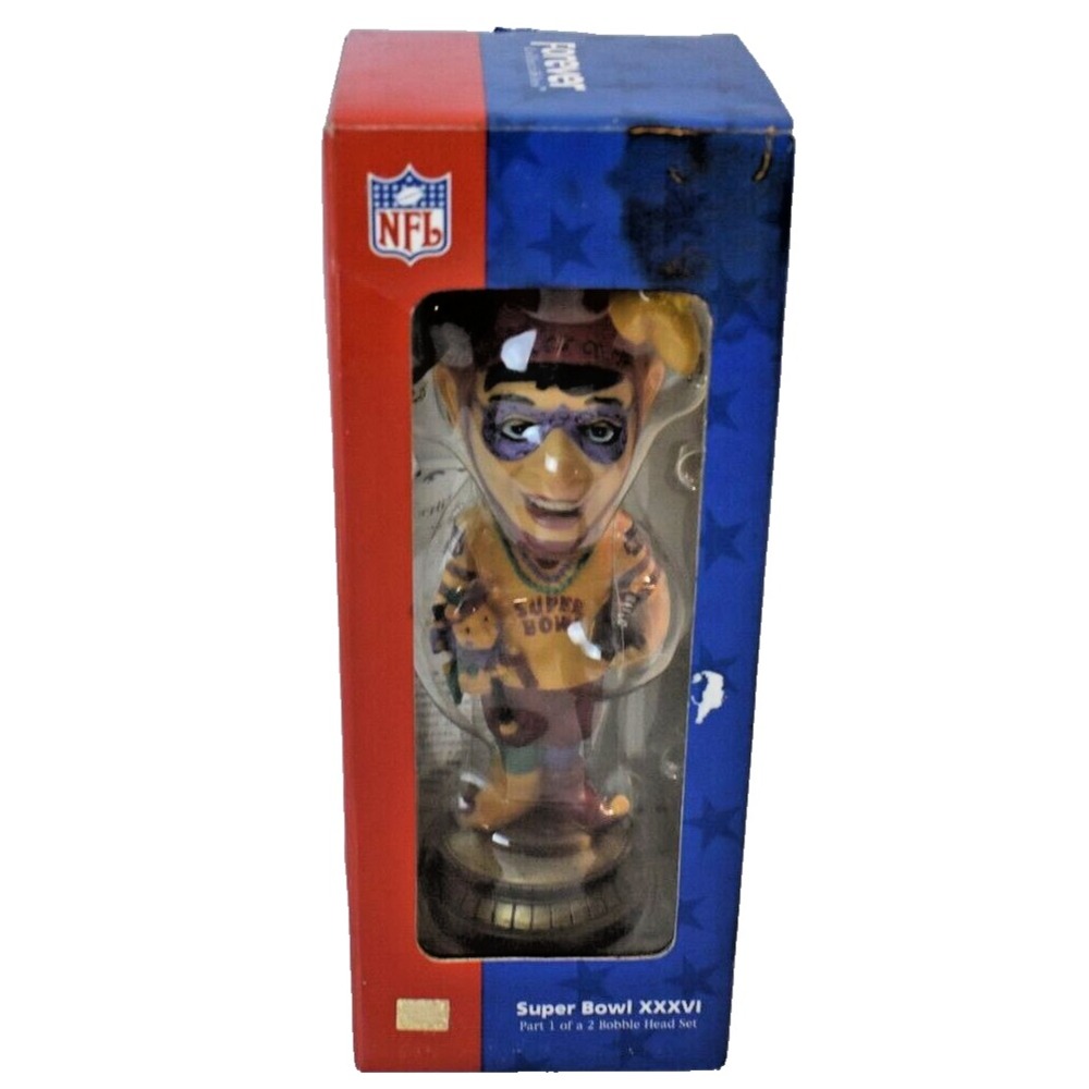 Limited Edition Super Bowl XXXVI New Orleans "Jester"  Bobblehead Out of 56,000